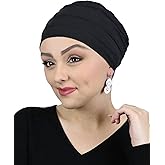 Hats Scarves & More Chemo Cap Cancer Headwear Women Bamboo Turban 50+ UPF Sun Protection 3 Seam