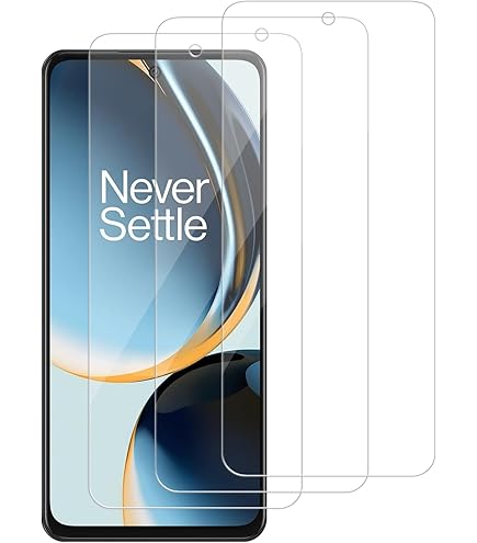NEW'C 3 Pezzi, Vetro Temperato Per OnePlus Nord 3 5G, Pellicola - Foto 4
