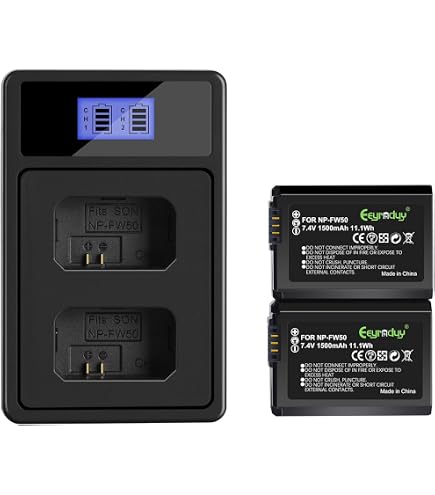 Amazon.com : LIXIEKE NP-FZ100 Replacement Battery Compatible with