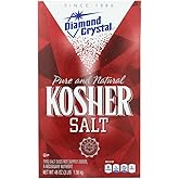 Diamond Crystal Kosher Salt Flakes, Pure, Natural & Maximum Flavor, 3 Lb, 48 Ounce (Pack of 1)