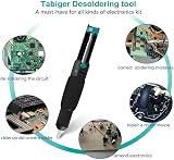 Muuisndjaq Double Ring Solder Suction Pump Vacuum Sucker Desolder with 5 Nozzles view 7