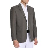 P&amp;L Men's Houndstooth Sport Coat Classic Fit Stretch 2-Button Blazer | Suit jacket sizes 36 to 62 in regular, big and tall for weddings business meetings proms parties and travel
