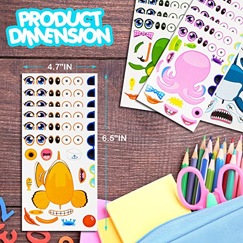 2 Pack+Make+Sea+Sticker+Sheets