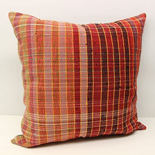 Decorative kilim pillow cover 24x24 inch (60x60 cm) Huge
