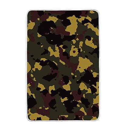 Amazon Com Pqflics Camo Wallpaper Print Super Soft Throw Blanket