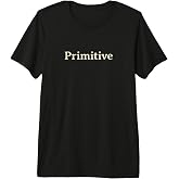 Primitive Classic Vintage Typography Premium Tri-Blend T-Shirt