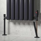 Greened House SnapFit 2 Pack 200mm 15mm Pipe Covers Anthracite view 6