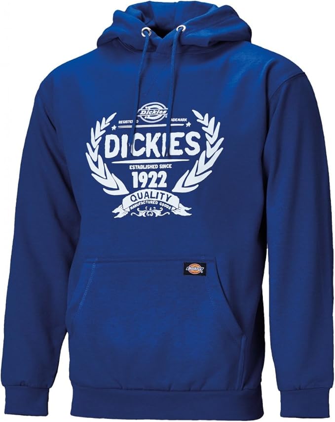 Dickies mens Dickies Mens Workwear Hamilton Hoodie Royal Blue SH3005R