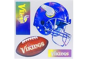 BRAX NFL 3D Multi Magnet (Pack of 1), 11.5 x 10-Inch, White