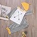 3Pcs/Set Newborn Baby Girl Boy Striped Long Sleeve Tops Pant Hat Outfits Clothes