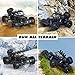 Exercise N Play RC Car, Remote Control Car, Terrain RC Cars, Electric Remote Control Off Road Monster Truck, 1:18 Scale 2.4Ghz Radio 4WD Fast 30+ MPH RC Car, with 2 Rechargeable Batteries