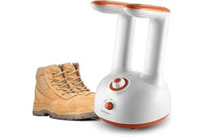 Euphonious Boot Dryer, Shoe Dryer with 6-Timer Settings, Boot Dryer for Work Boots and Winter Boots, Two mode Quick-Dry&Gentl