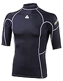 Waterproof Mens R30 Short Sleeve Rash Guard, 3XL