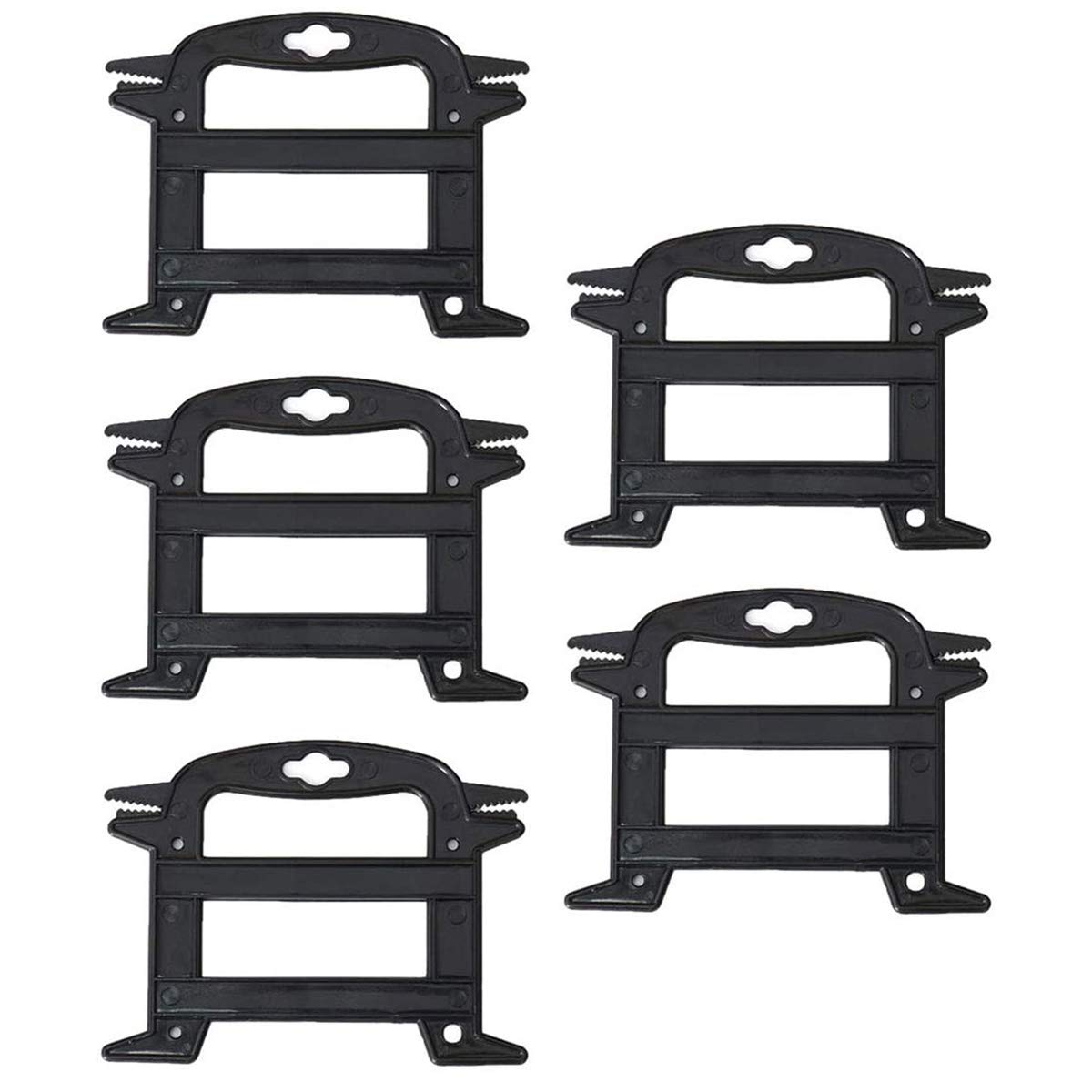 POFET 5pcs Outdoor Rope Paracord Winder Cord 550 Paracord Winder Ladder Shape Spool Cord Tidy Organizer Rope Cord Holder