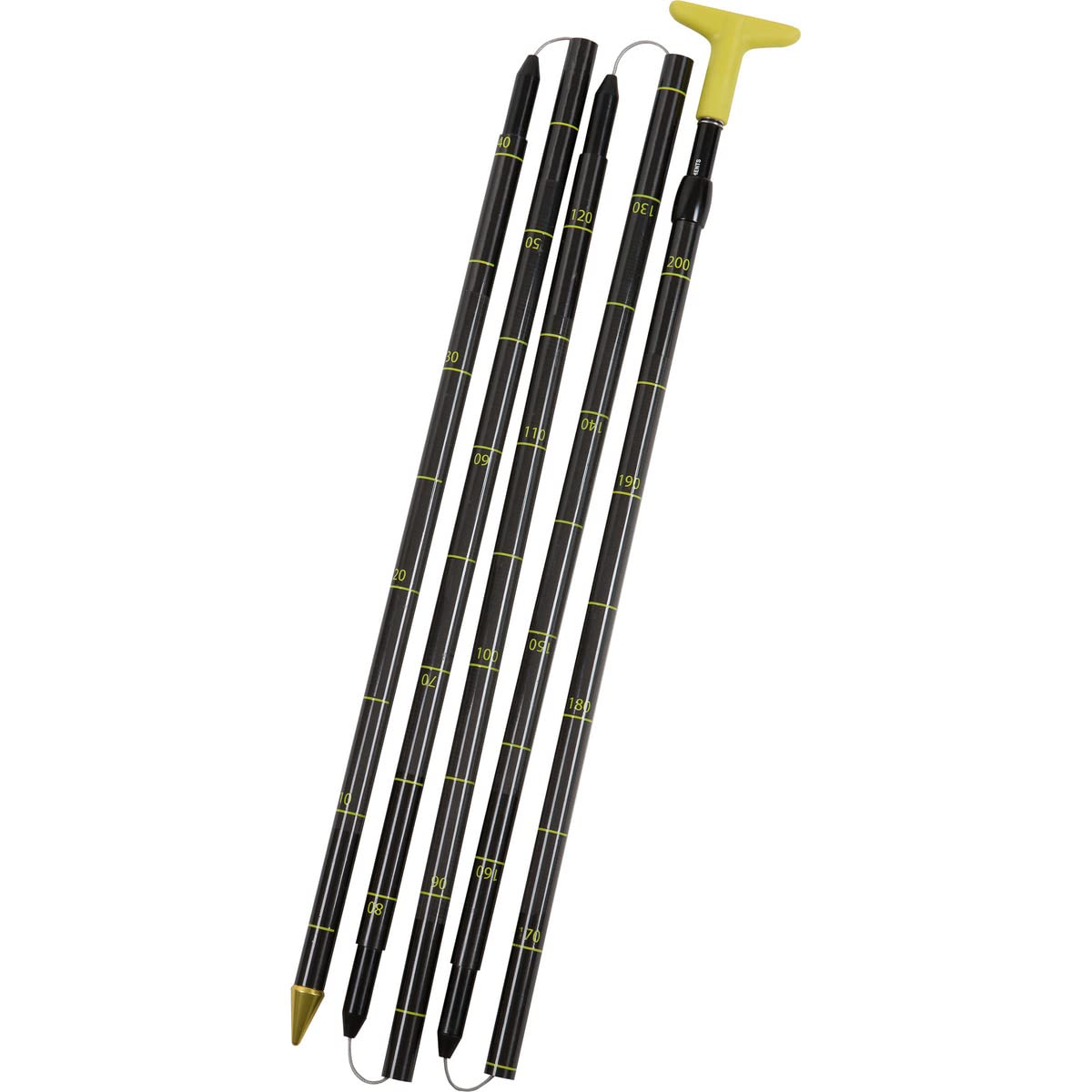 Salewa Carbon 240 Plus Probe, Black/Yellow, Unisex