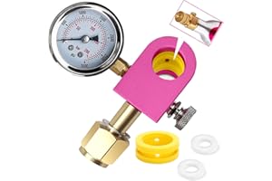 EDSUMEY CGA320 New version CO2 refill Adapter,Soda Carbonator Refill Adapter-quick adapter Compatible with DUO Terra Art soda Cylinder