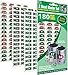 Mechanics Master Set “Economy Edition” (Green) 180 piece chrome foil labeling set for Socket Sets 1/4