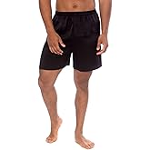 TexereSilk Men's 100% Organic Mulberry Silk Boxer Shorts - Luxury Underwear Breathable and Comfortable (Country Club)
