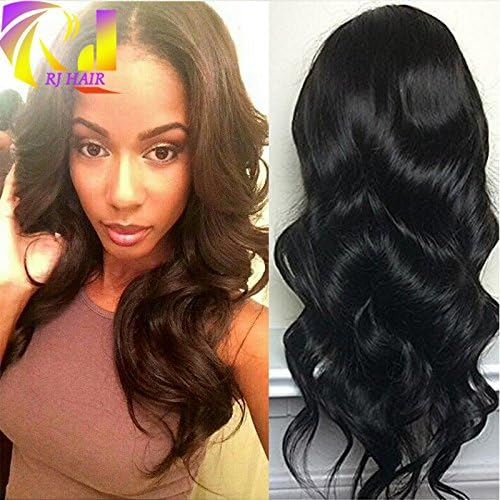 RJ Hair U Part Wigs Body Wave Virgin Malaysian U Part Human Hair Wigs For Black Women (16inch, Natural Color)