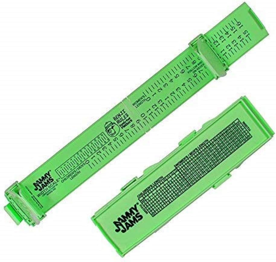 Portable Family Shoe Sizer | Foot Measuring Device | Baby, Kid, Adult U.S. Sizes