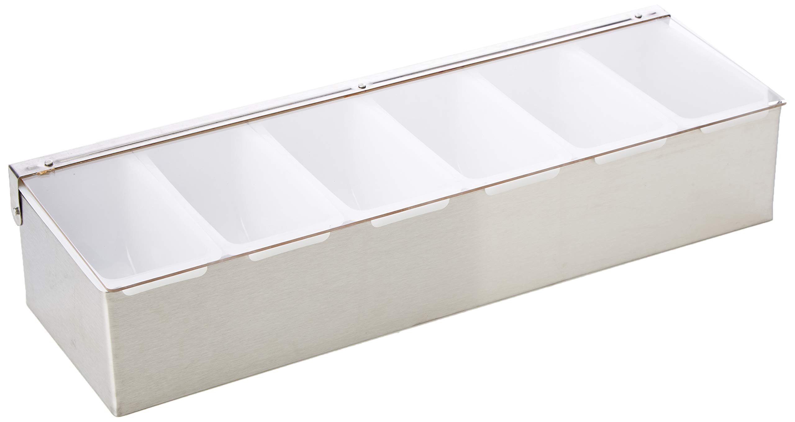 Utopia Condiment Holder 6 Compartments - Single - Buffet Service