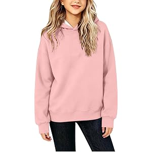 Sweatshirts for Teen Girls Fashion Long Sleeve Hoodies Fall Winter Clothes | Girls Hooded Sweatshirt, Cute Back to School Clo
