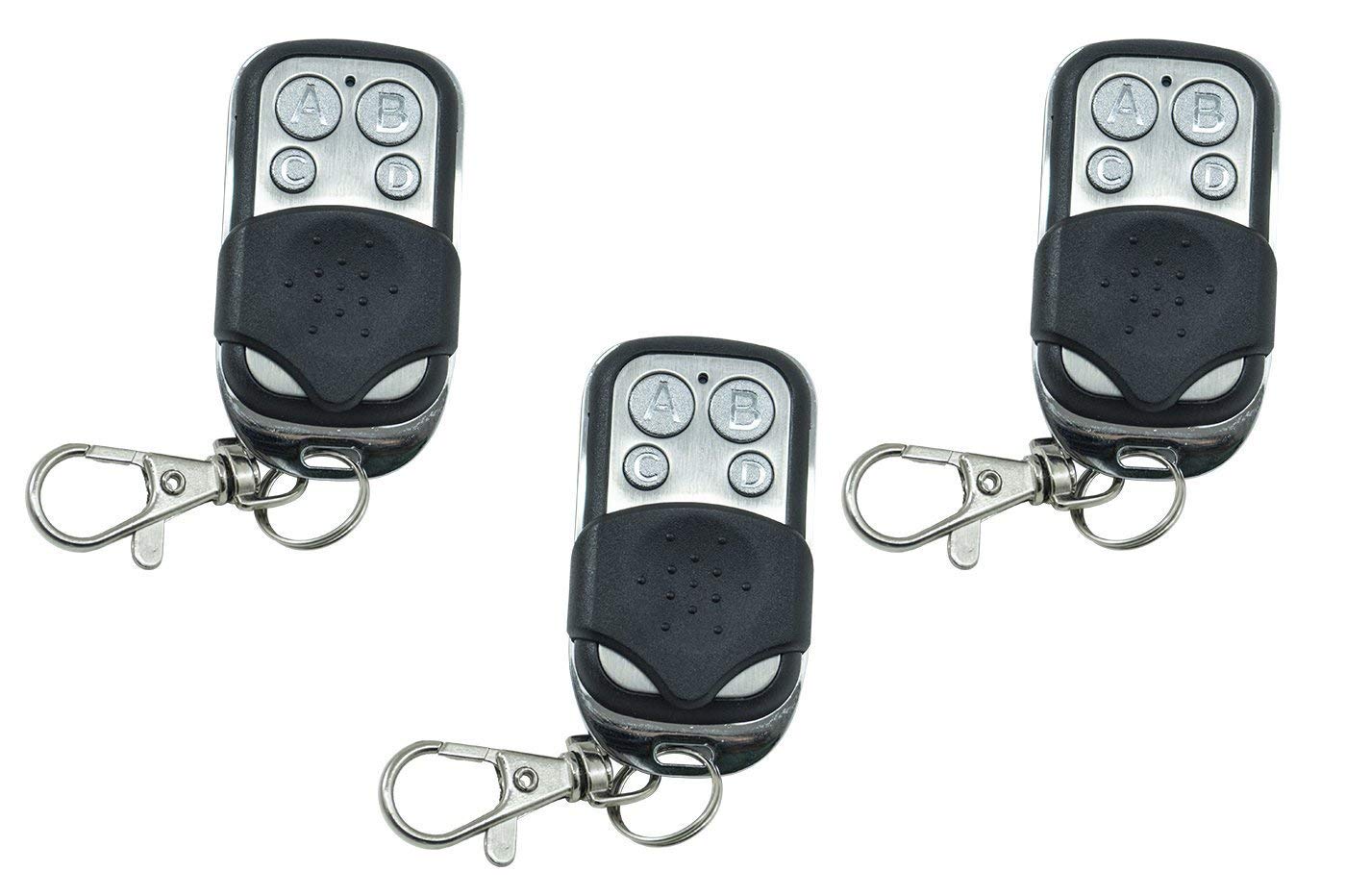3 universal remote controls automatic gate frequency Amazon.co.uk