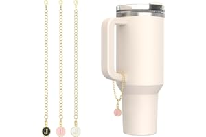 3 Pack Letter Charm Accessories for Stanley Tumbler Cup