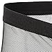 IWEMEK Mens Mesh Sheer Boxer Briefs Underwear See Through Fishnet Shorts Open Front Pouch Breathable Underpants Black