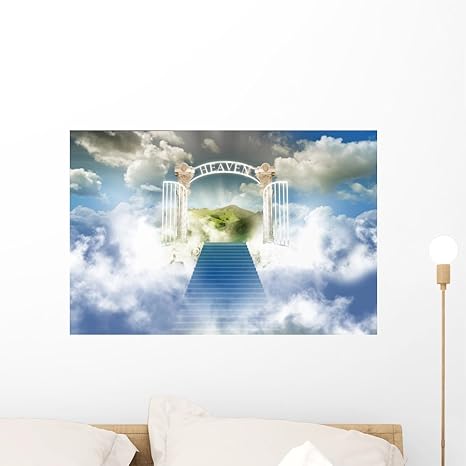 Amazon.com: Paradise cielo Mural por Wallmonkeys despegar y ...