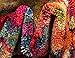 Unique Loom Jardin Collection Colorful, Vibrant, Abstract, Modern Area Rug, 6' 1