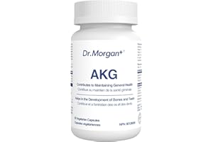 Dr. Morgan Alpha-Ketoglutarate (AKG) Supplement – Development &Maintenance of Bones and Teeth – Supports Energy Metabolism & 