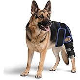 RUXAN Dog Knee Brace for Torn Acl, Dog Leg Braces for Back Leg, Knee Brace for Arthritis Pain and Support, Dogs Rear Leg Wrap