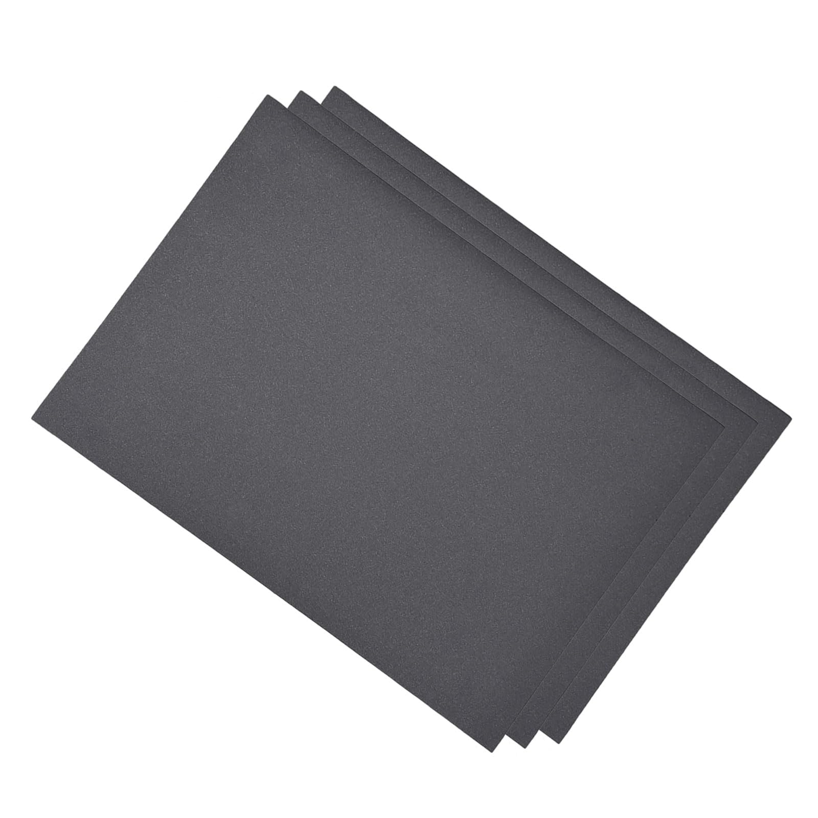 CoCud Wet Dry Sanding Sheets, 9 Inch x 11 Inch 500 Grits Sandpaper Sheets Silicon Carbide - (Applications: for Drywall Wood Metal), 3 Pieces