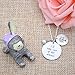 O.RIYA Stainless Steel Thank You For Raising The Man, I Will Take Care Of Her Always Necklace (Take-care-her-necklace)