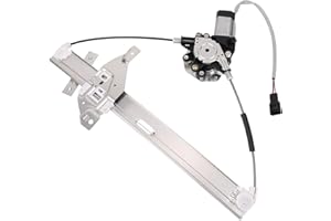 Obaee Front Left Driver Side Power Window Lift Regulator with Motor Assembly Compatible with Chevy Impala 2006-2013 & Chevrolet Impala Limited 2014-2015 Replace OE 748-172