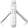 AODELAN Wireless Shooting Grip Tripod with Remote Control for Vlogging, for Sony ZV-E10,ZV-1,ZV-1 II, ZV-1F, a6100, a6400, a6600, a7 III, a7R III, a7R IV, a9, a9 II, Replace Sony GP-VPT2BT（White