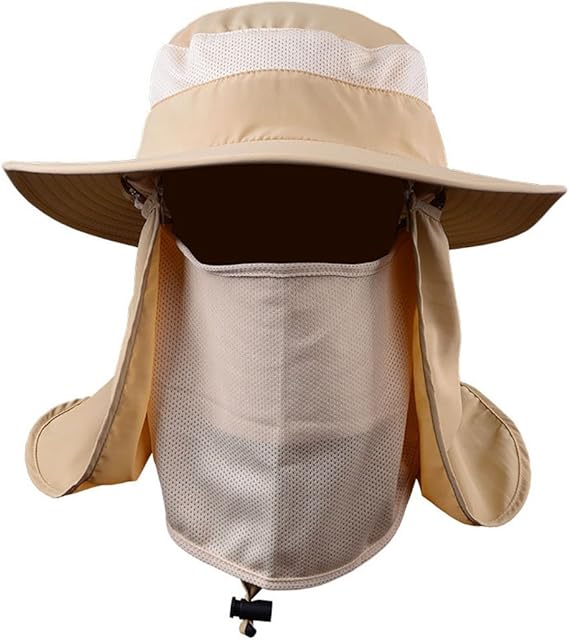 Cappello Da Sole Donna Con Foro Per Coda | Tesa Larga | Protezione UV | Rete Traspirante - Foto 11