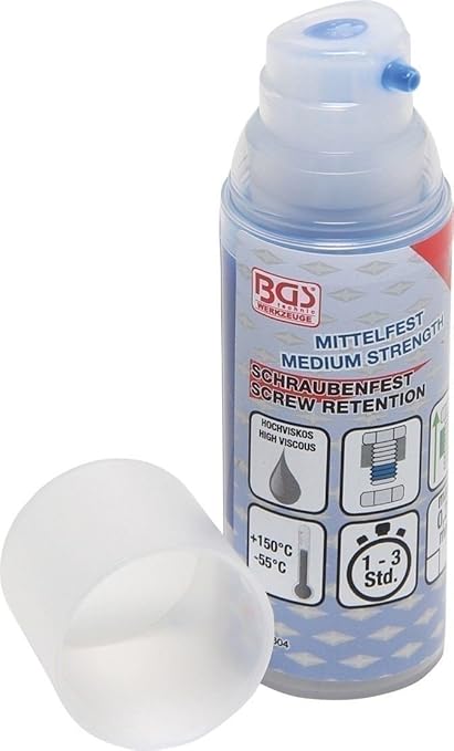 BGS 80604 Schraubenfest, mittelfest, 50g Pumpdosierer