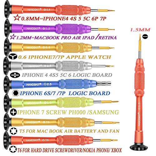 22 in 1 Precision Screwdriver Set with Magnetic Driver Kit, Repair Tool Kits With Portable Box for iPhone, iPad, iPod, iTouch, Cell Phone, Tablet, PC, Laptop, MacBook & other Electronics