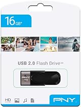 PNY Attaché 4 16GB USB 2.0 Flash Drive Capless Design Read 25MBs Write 8MBs view 4