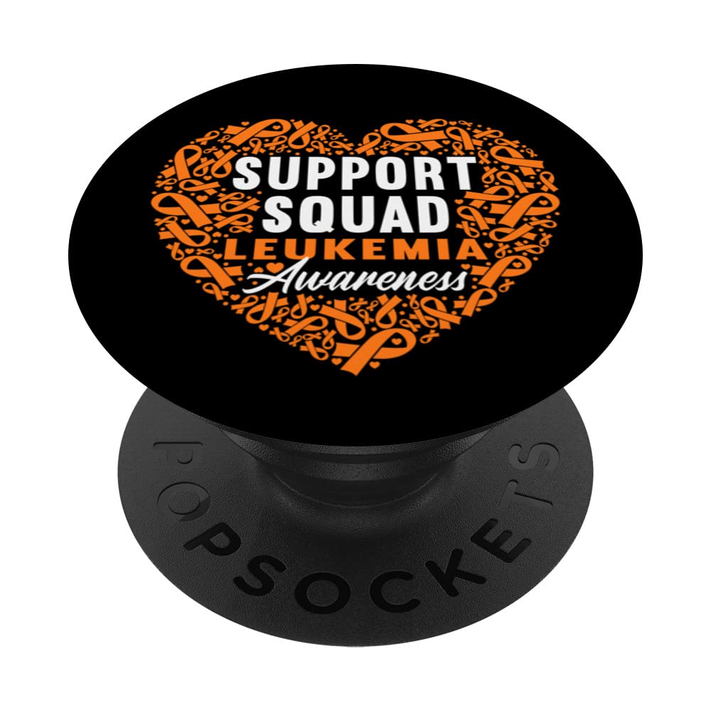 Support Awareness Squad I Blood Cells Cancer Leukemia PopSockets Swappable PopGrip