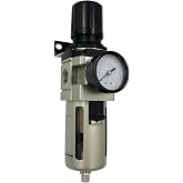 Primefit FR1203G 1/2-Inch Air Filter Regulator Combo with Gauge