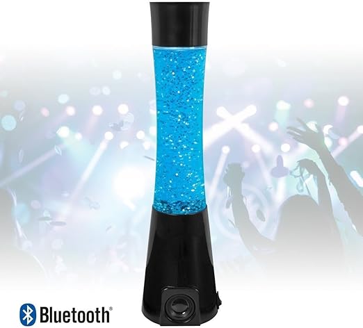 glitter lamp speaker