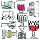 Ideal Home Range 20 Count Boston International 3-Ply Paper Cocktail Napkins, Marimekko Kippis