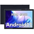 10 Inch Tablet, 64GB Storage Tablets, Android 11 Tab, 512GB Expandable, 8MP+2MP Camera, 1.5Ghz CPU Quad-Core Processor, 2GB RAM WiFi 6000mAh Battery, 10.1'' HD 1280*800 IPS Touch Screen Google Tablet