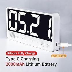 FCXJTU Digital Kitchen Timer - 7.1” Extra Large