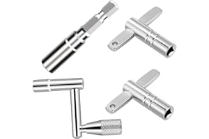 MOONBACK Drum Key Set, Speed Drum Key, Standard Drum Keys And Drill Bit Drum Key Tuner Percussion Hardware Tool for Drum Accessories