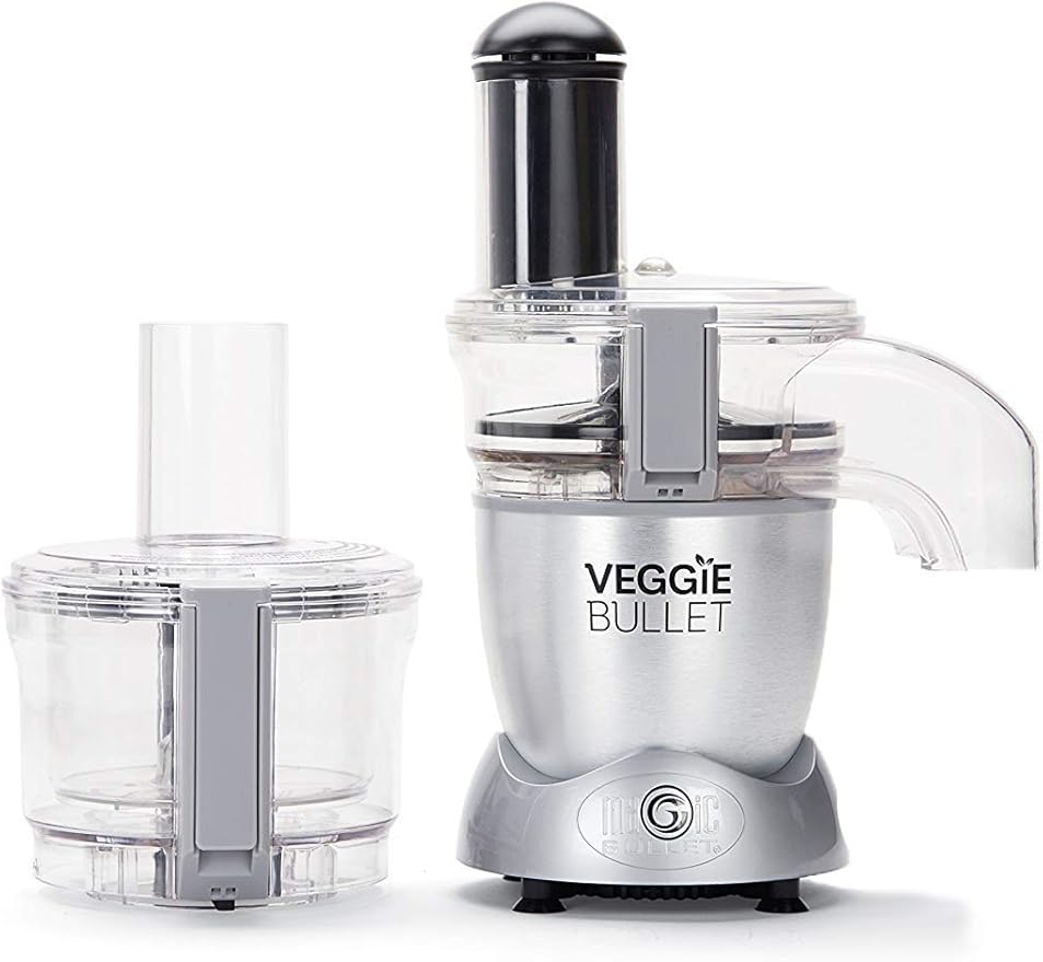 Veggie Bullet Electric Spiralizer & Food Processor, Silver Amazon.ca