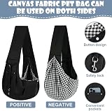 Adiwo Puppy Carrier Bag Reversible Hands-Free Dog Sling Small Medium Pets view 5